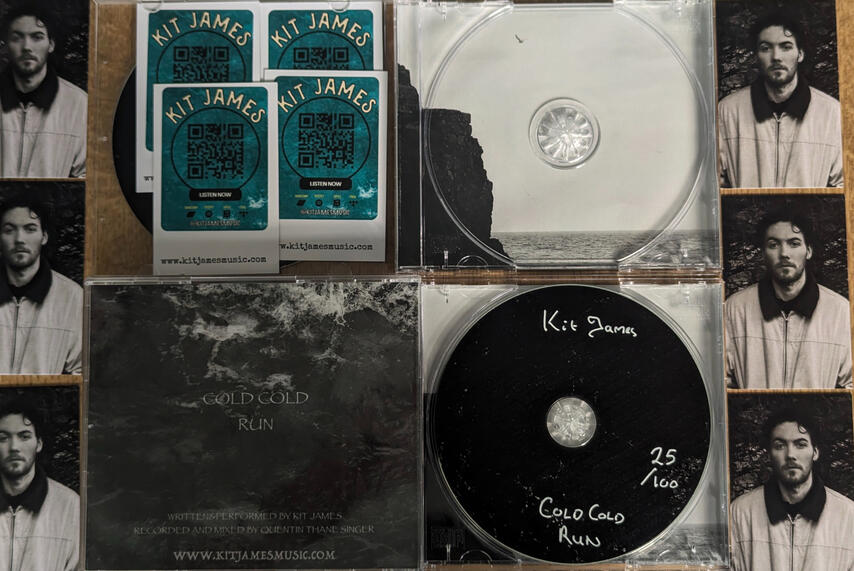 Cold Cold/Run Physical CD (limited to 100 signed copies)
